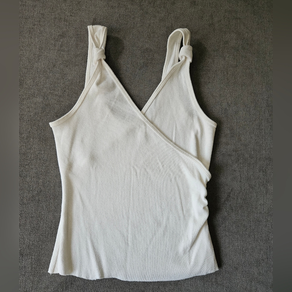 Abercrombie White Tank